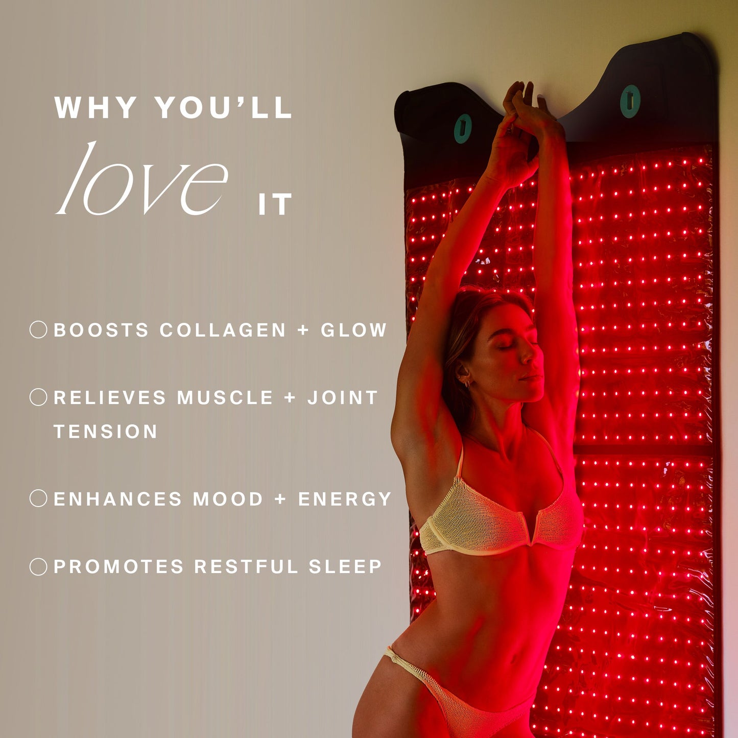 HigherDOSE Full Body Red Light Mat