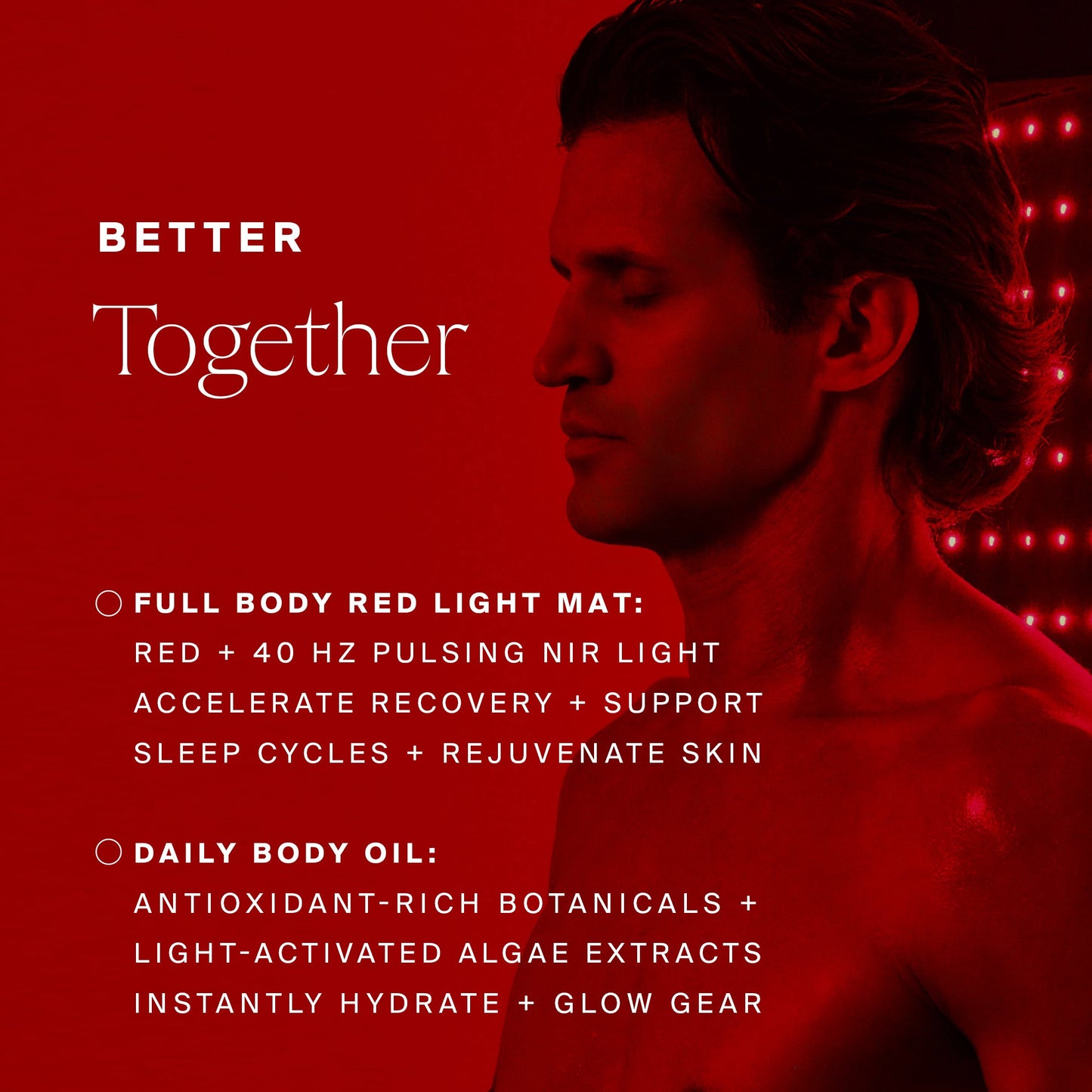 HigherDOSE Full Body Red Light Mat
