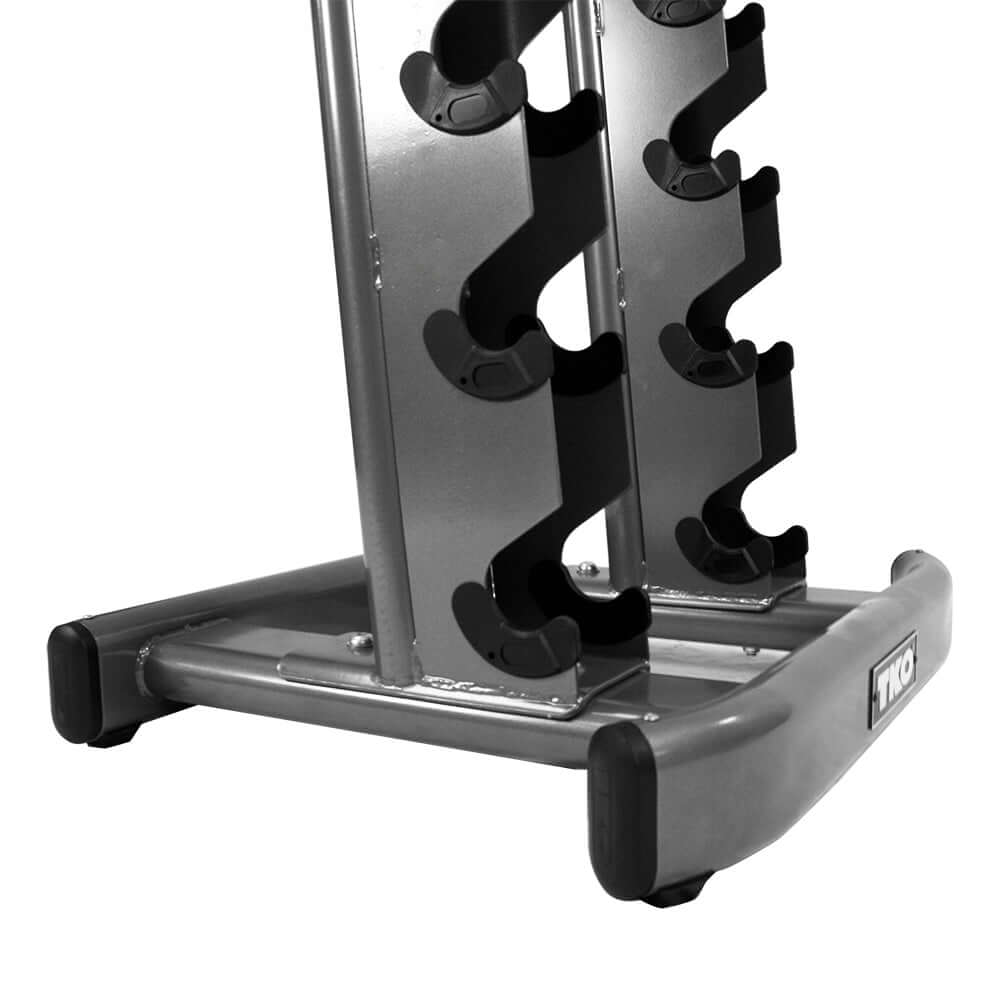 TKO 10-Pair Vertical Dumbbell Rack