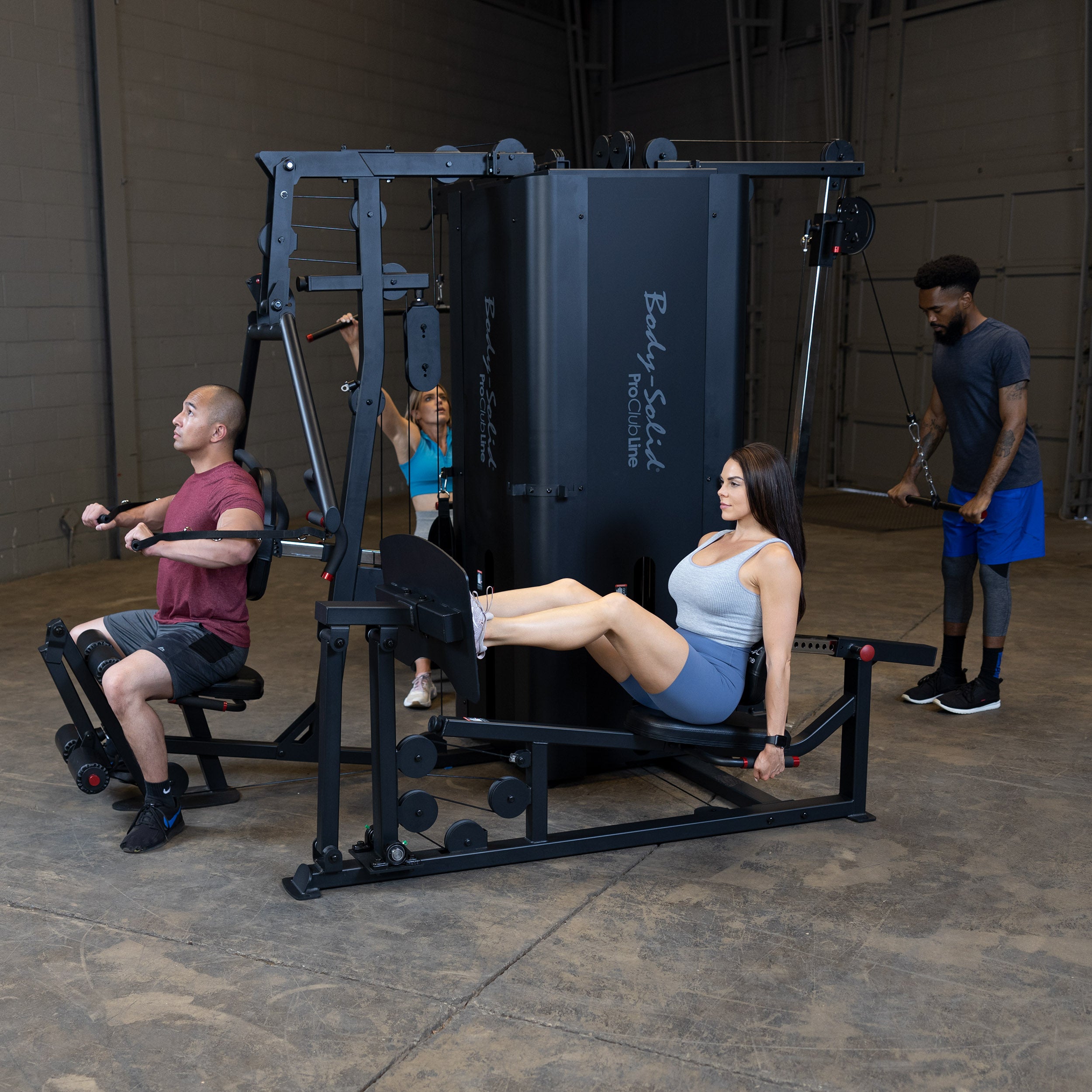 Body-Solid Pro Clubline 4-Stack Gym S1000
